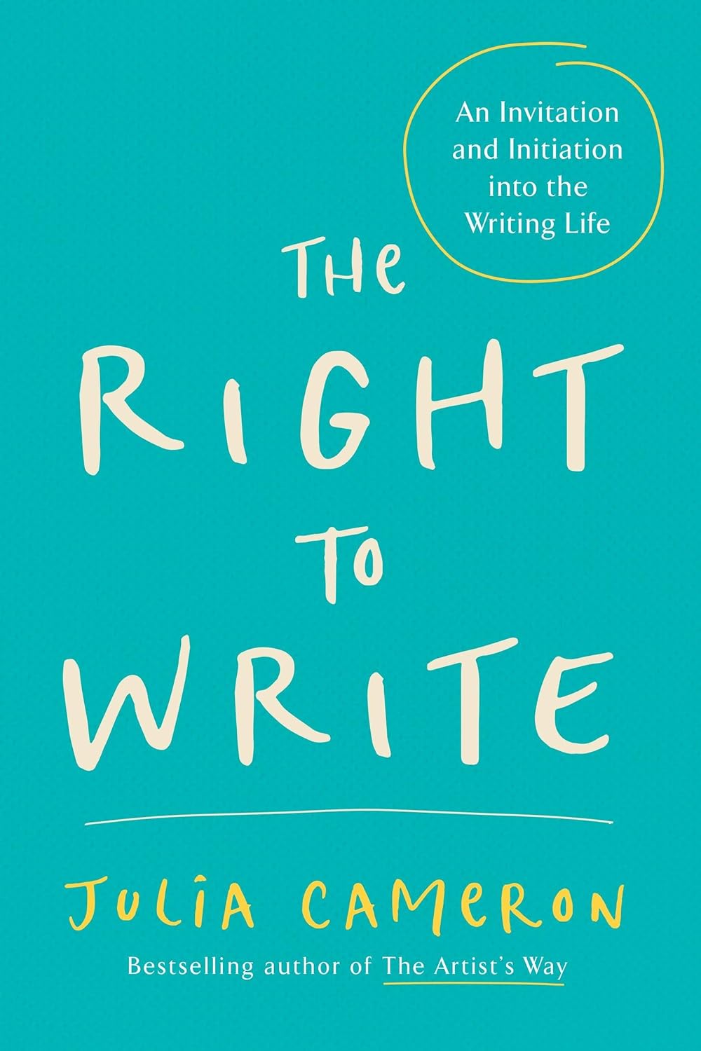 Portada de The Right to Write de Julia Cameron
