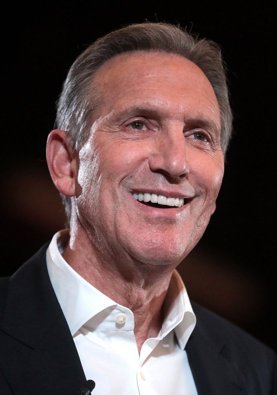 Retrato de Howard Schultz